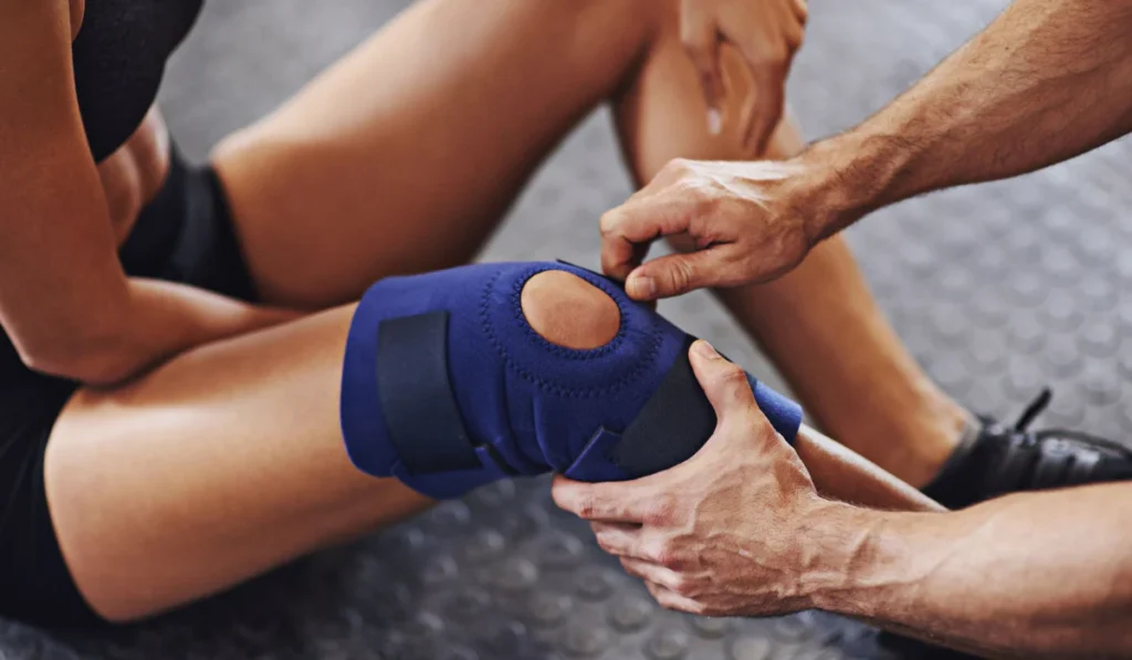 Revitalising Recovery: Effective Rehabilitation Strategies for Muscle Injuries 2 Person undergoing muscle rehabilitation therapy Borehamwood