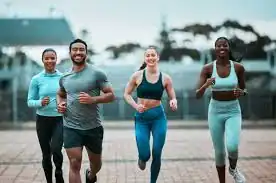 Achieving the Perfect Tone: How Often Should You Exercise for Results? 3 image of man and 3 women doing cardio exercise Borehamwood to help tone and remove fat from the body.